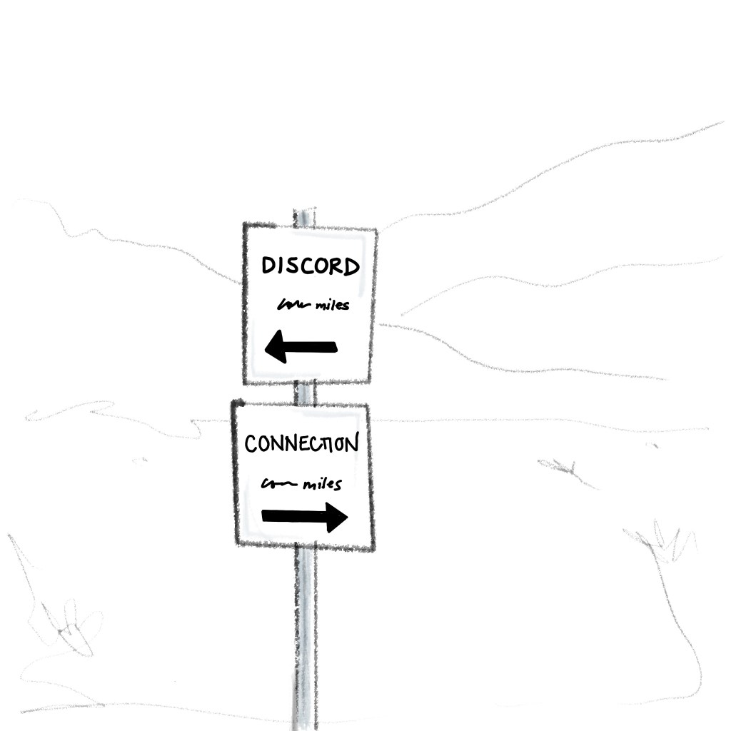 Which path will you take?  Discord or connection?